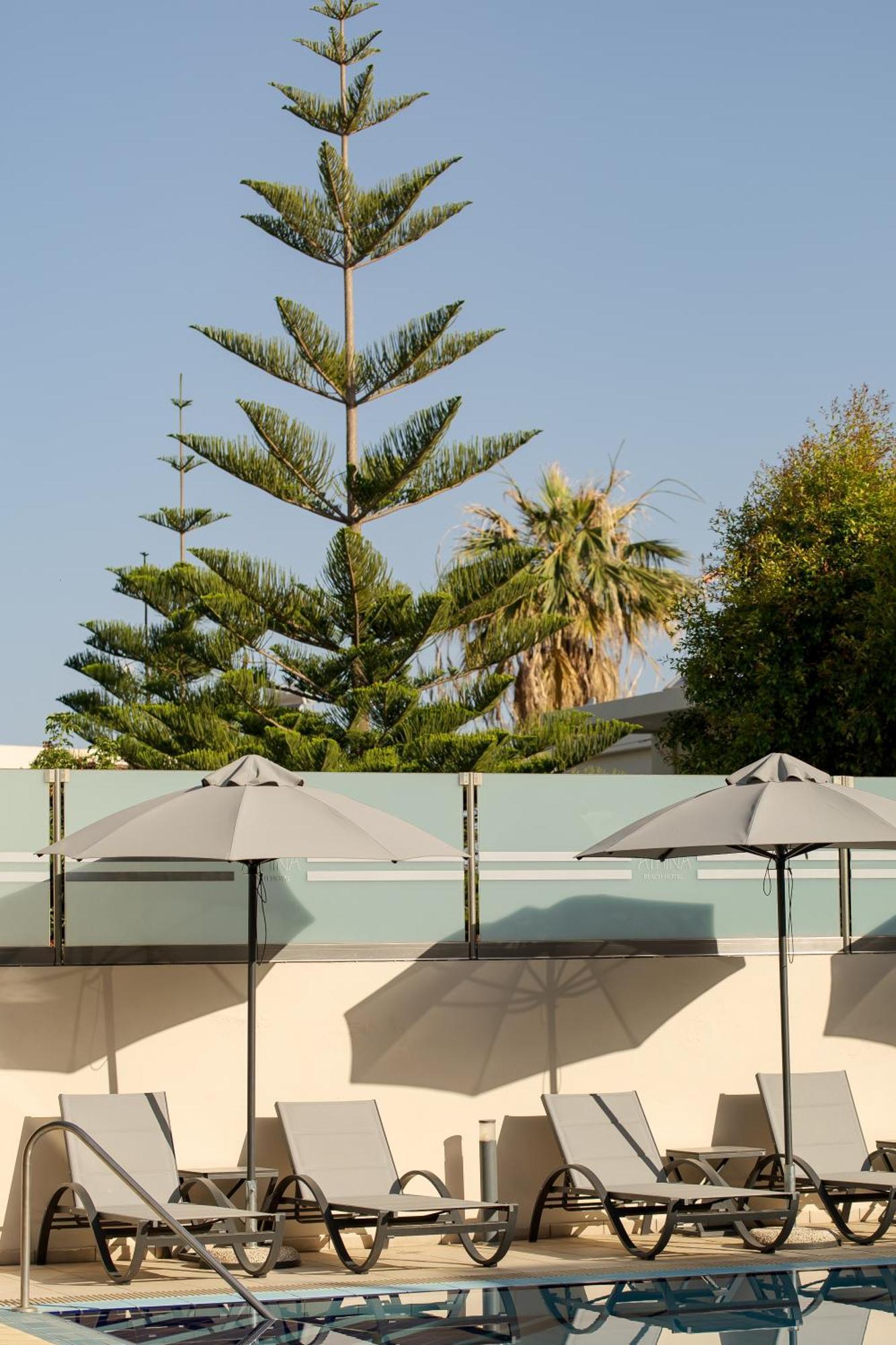 Athina Beach Hotel Kato Daratso Exterior photo