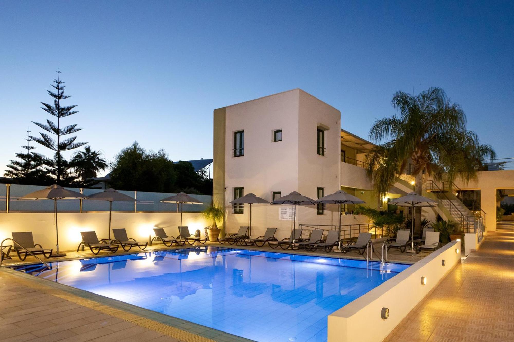 Athina Beach Hotel Kato Daratso Exterior photo
