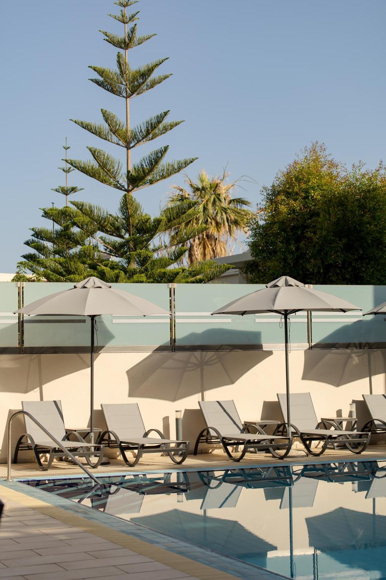 Athina Beach Hotel Kato Daratso Exterior photo