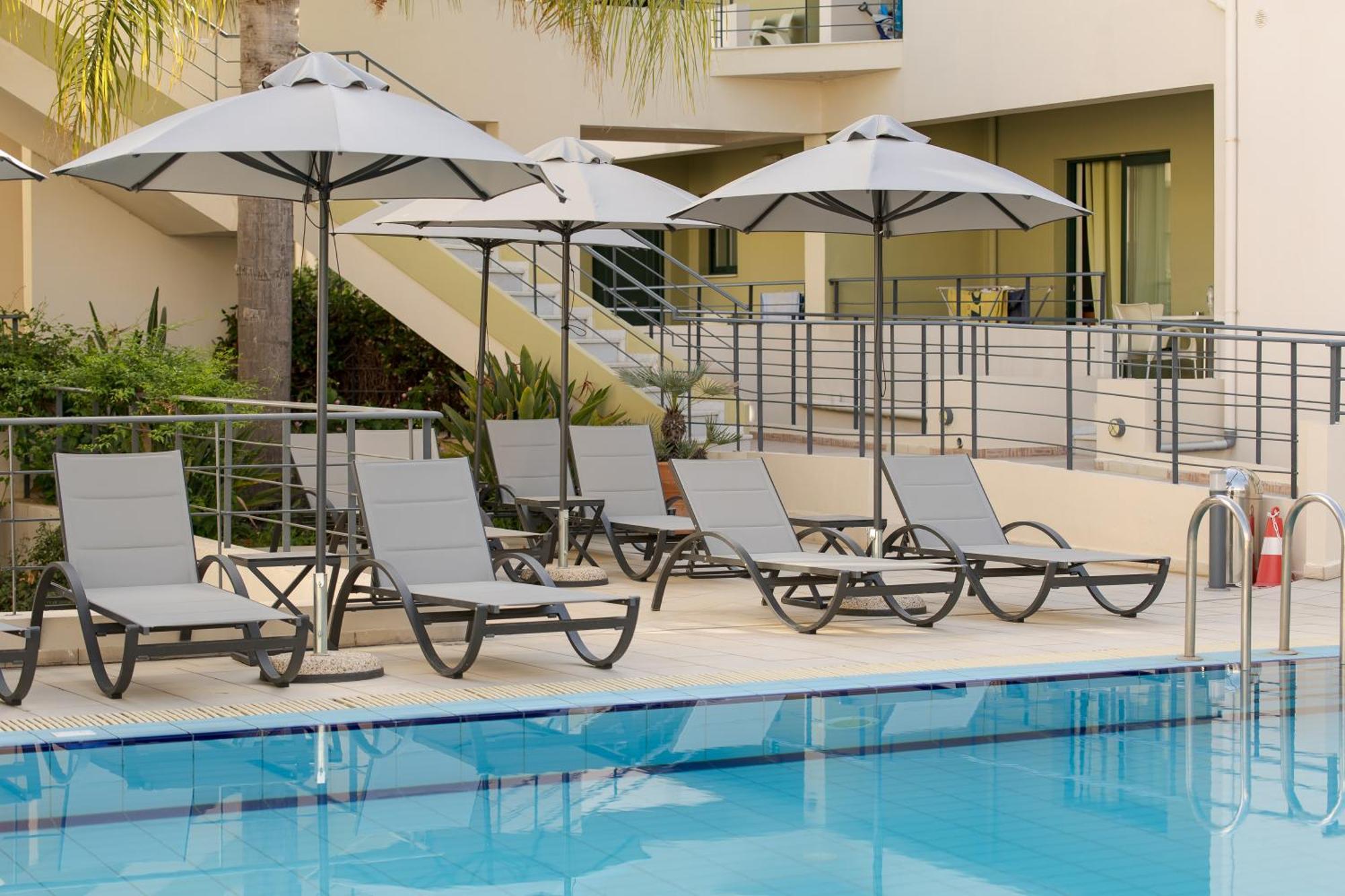 Athina Beach Hotel Kato Daratso Exterior photo