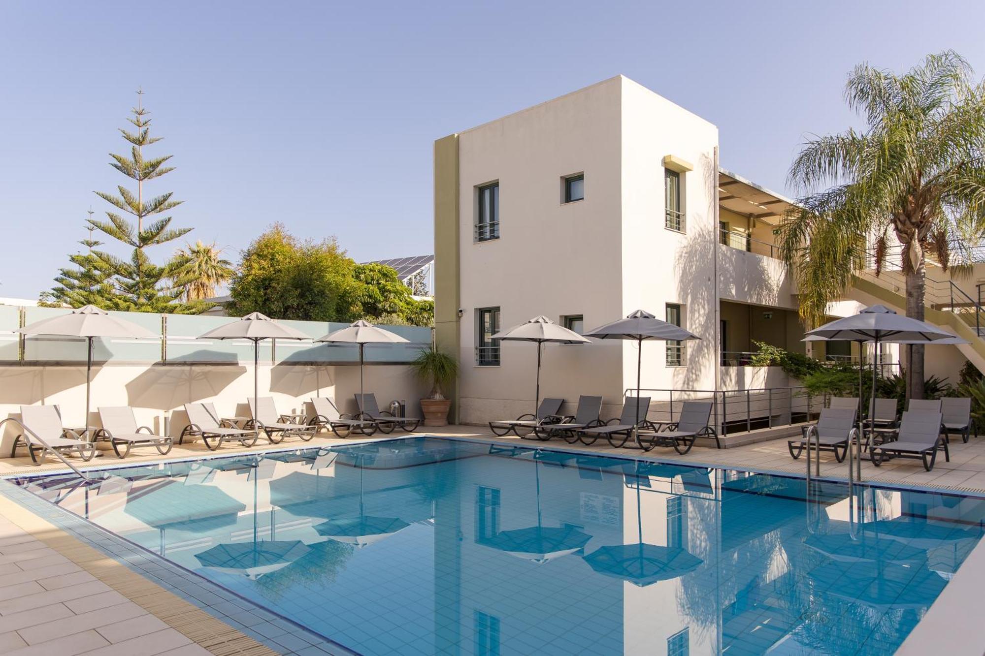 Athina Beach Hotel Kato Daratso Exterior photo